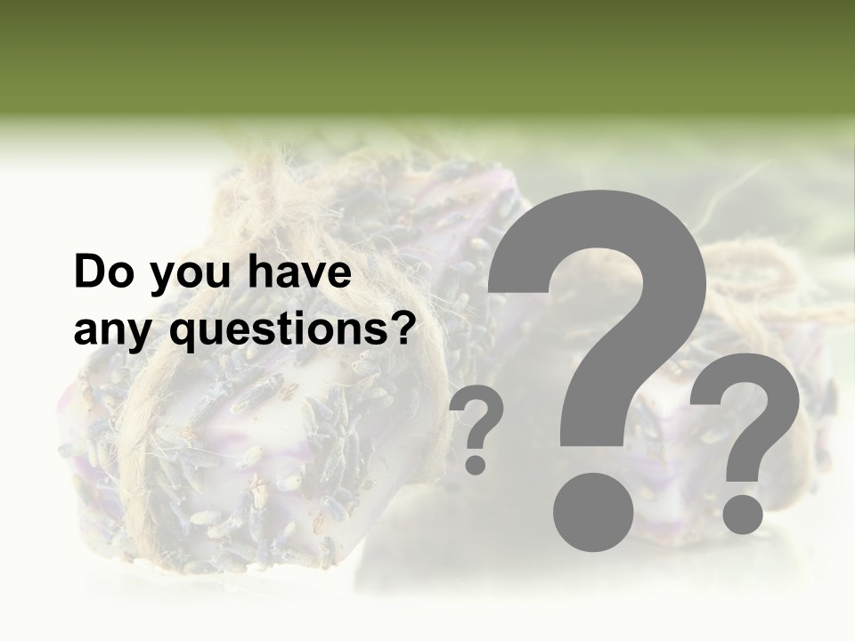 Bath Handmade Froth PowerPoint Template