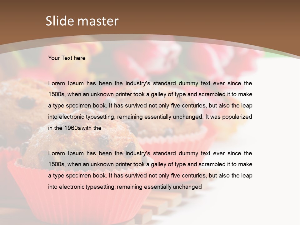 Food One Isolation PowerPoint Template