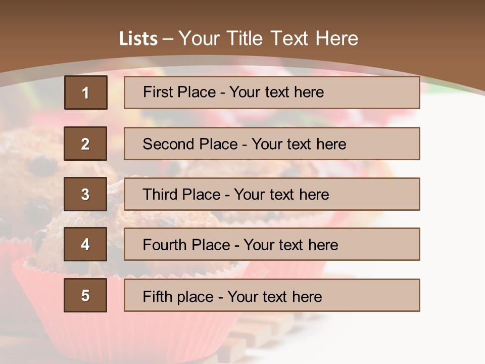 Food One Isolation PowerPoint Template