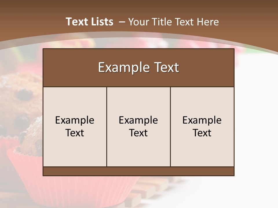 Food One Isolation PowerPoint Template
