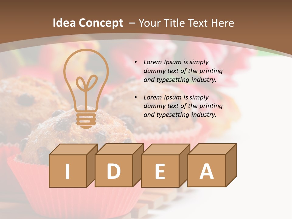 Food One Isolation PowerPoint Template