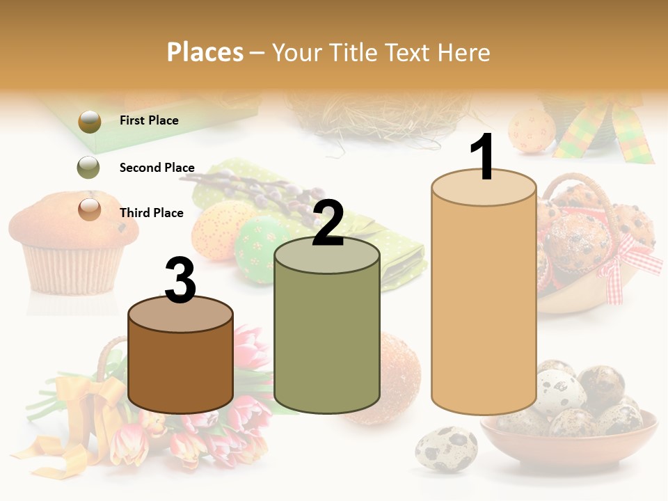 Cake Muffin Fresh PowerPoint Template