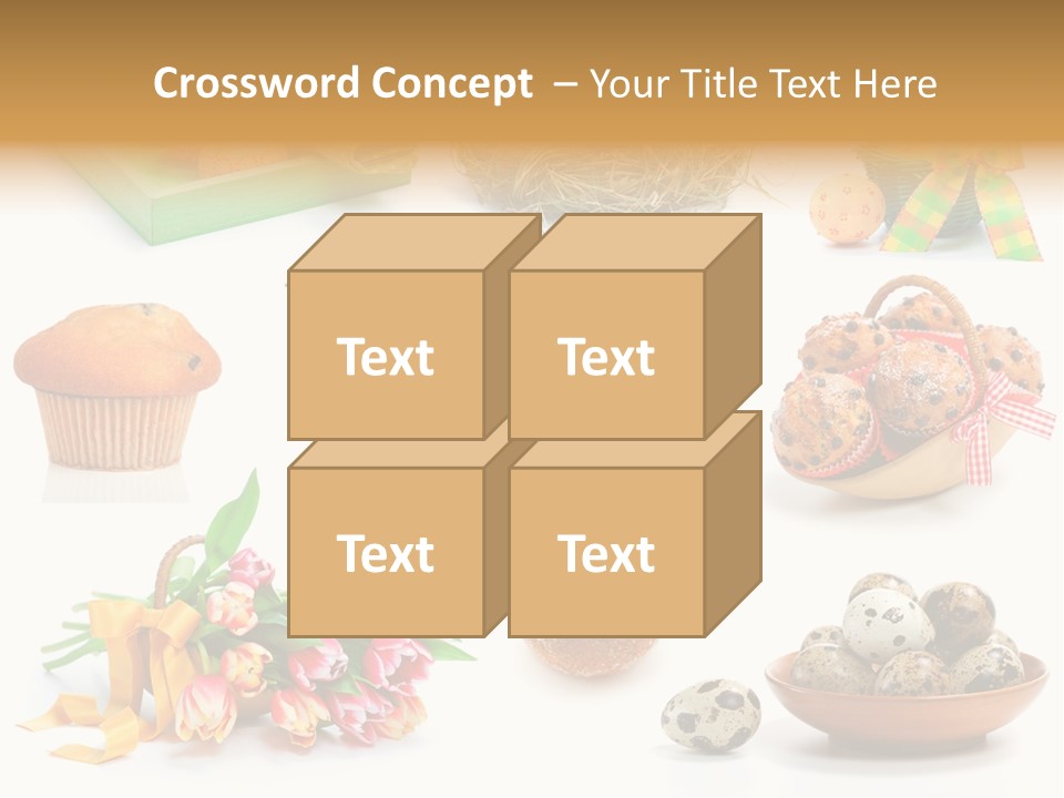 Cake Muffin Fresh PowerPoint Template