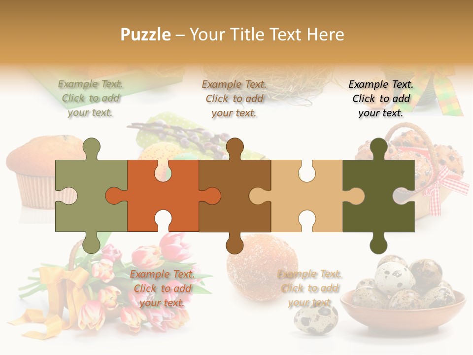 Cake Muffin Fresh PowerPoint Template