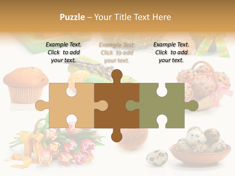 Cake Muffin Fresh PowerPoint Template