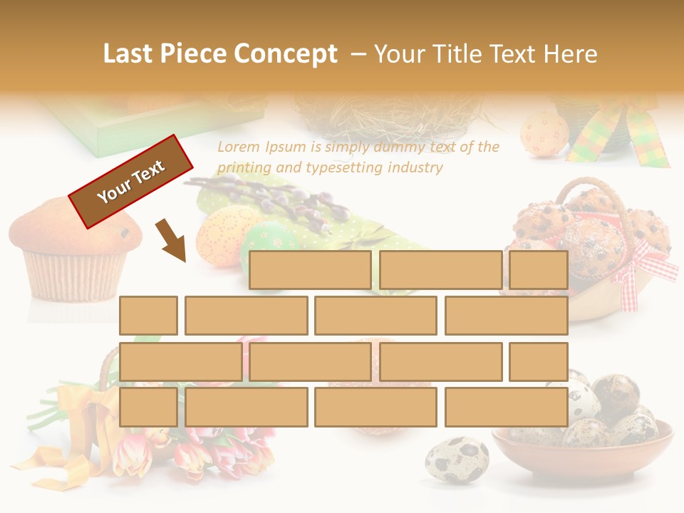 Cake Muffin Fresh PowerPoint Template