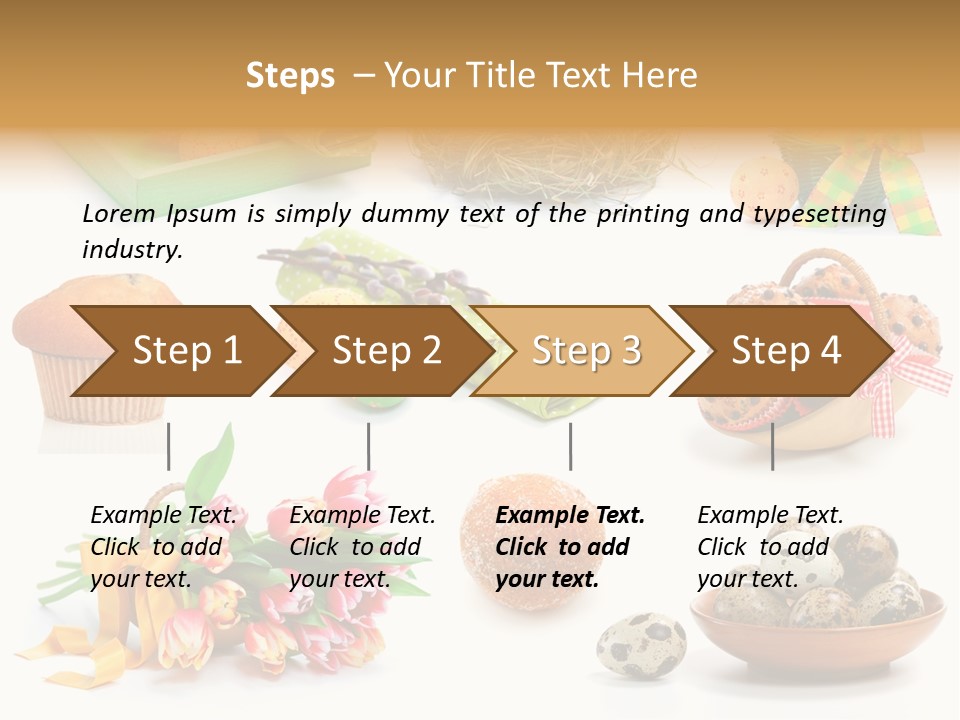 Cake Muffin Fresh PowerPoint Template