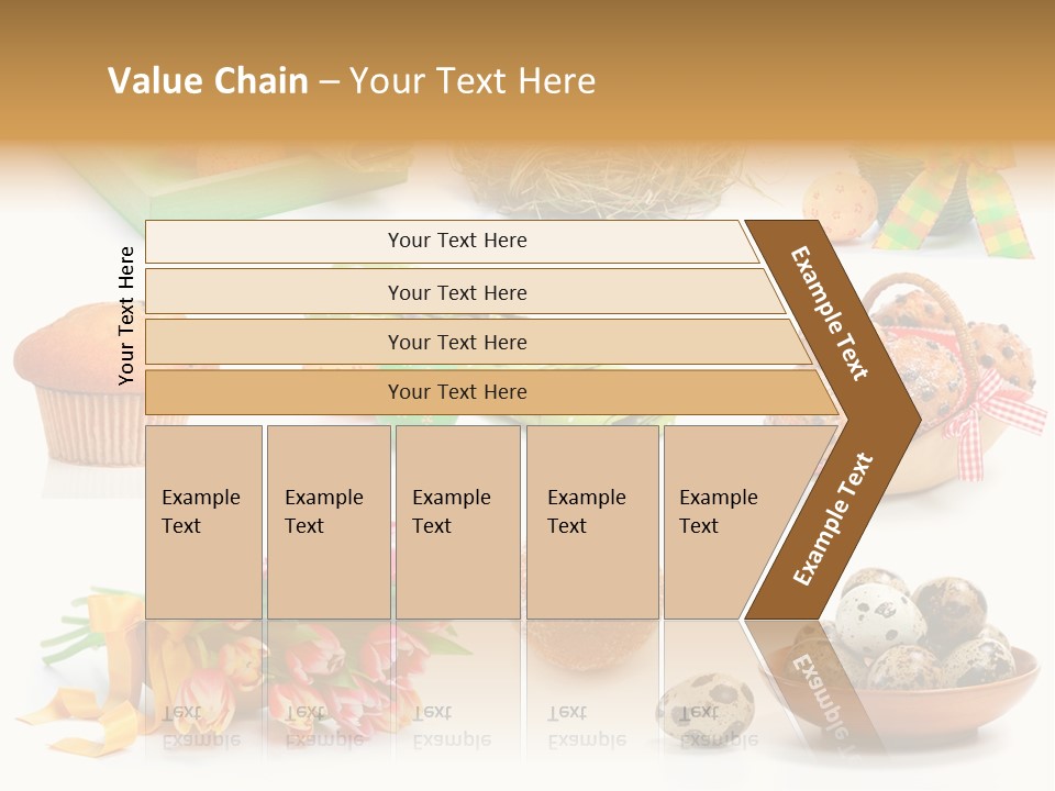 Cake Muffin Fresh PowerPoint Template