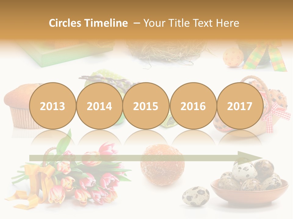 Cake Muffin Fresh PowerPoint Template