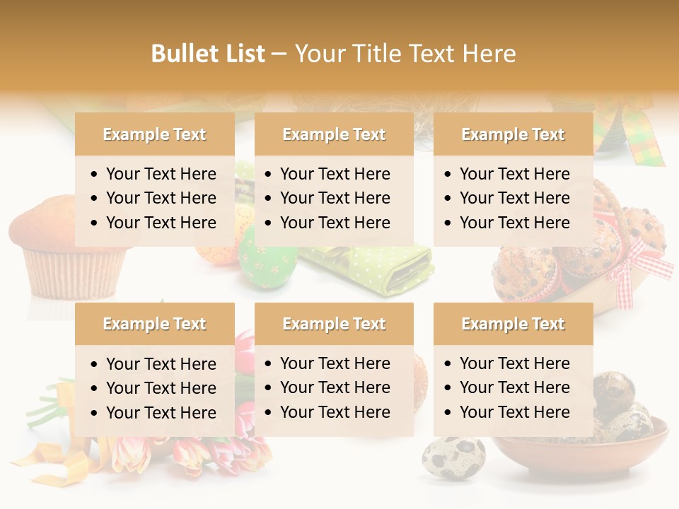 Cake Muffin Fresh PowerPoint Template