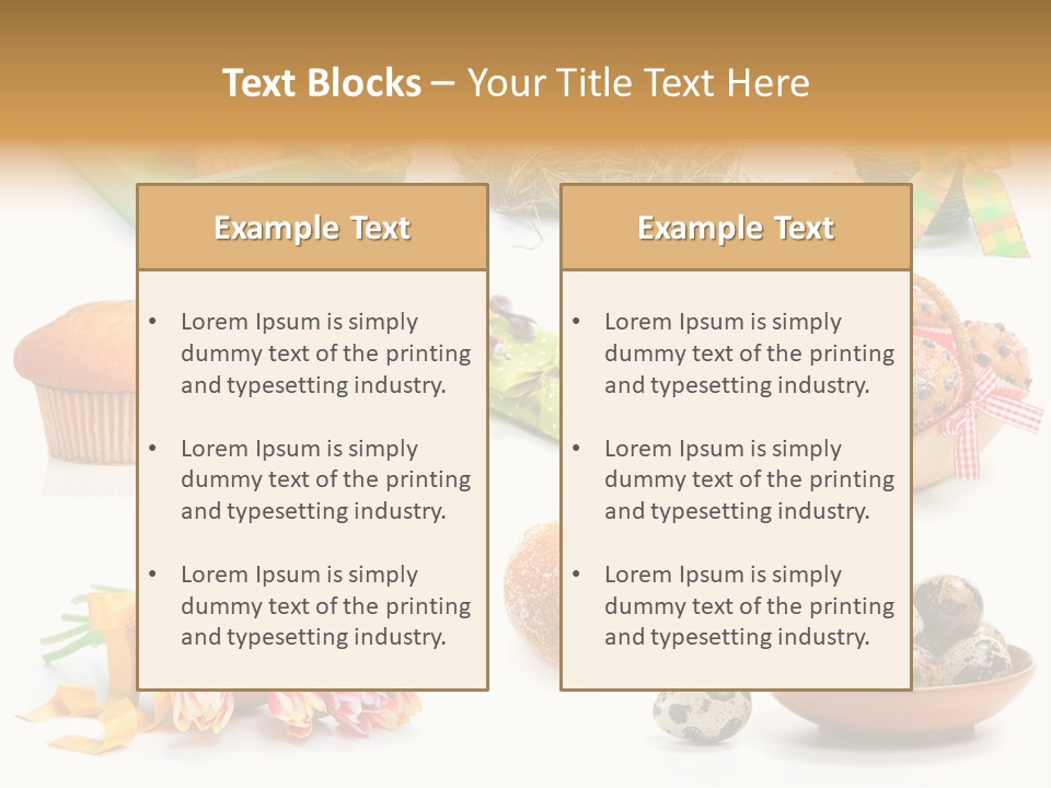 Cake Muffin Fresh PowerPoint Template