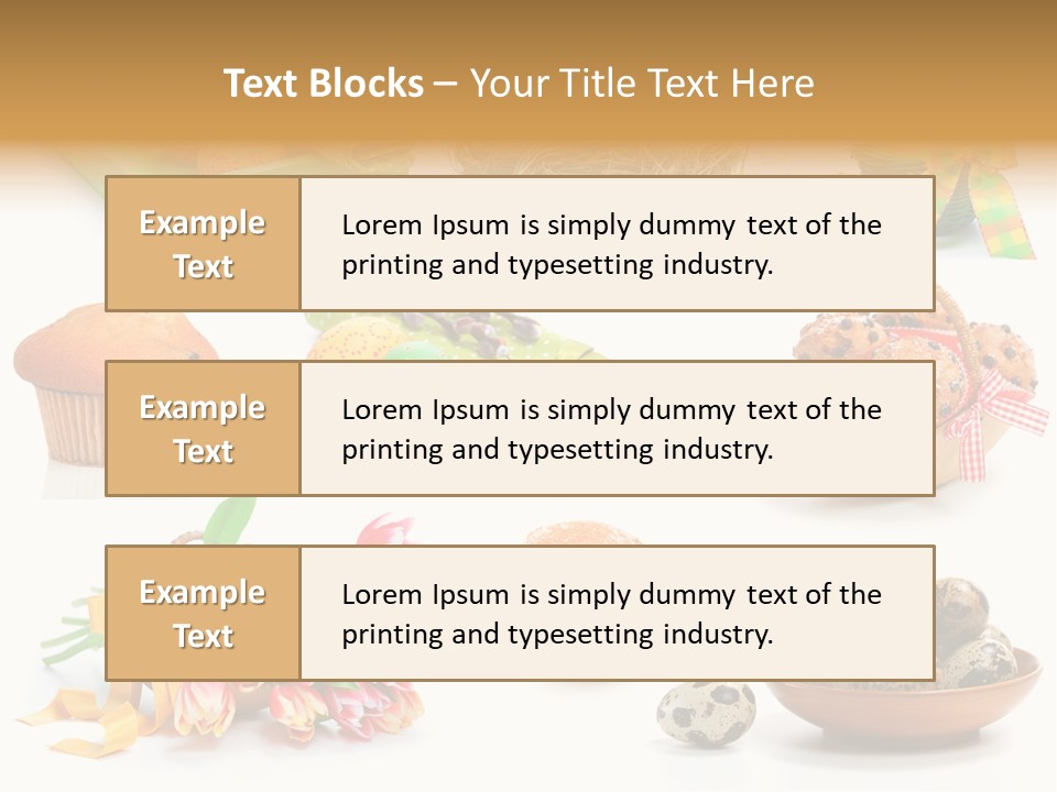 Cake Muffin Fresh PowerPoint Template