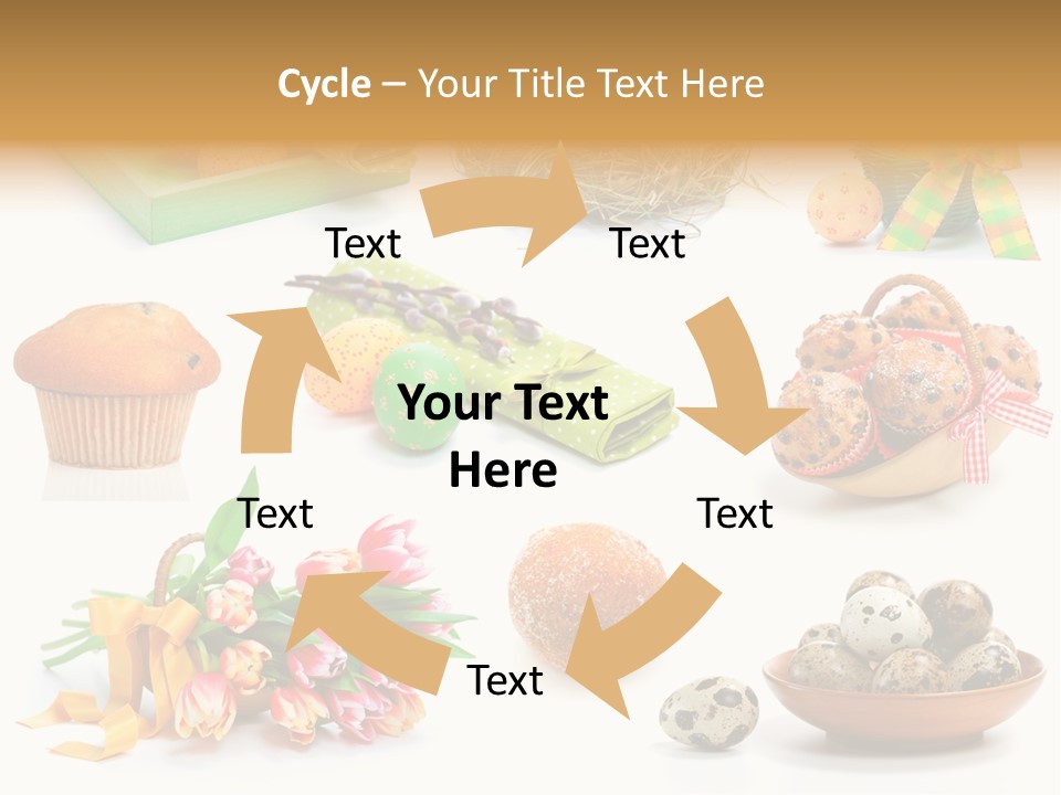 Cake Muffin Fresh PowerPoint Template