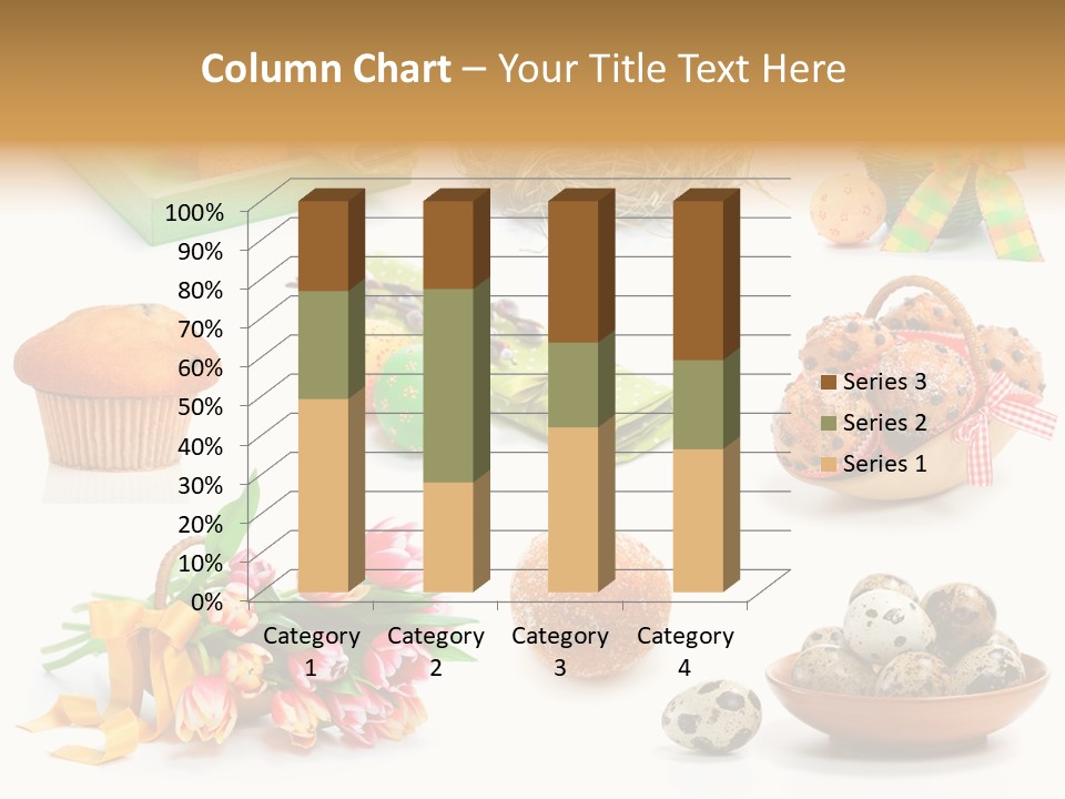 Cake Muffin Fresh PowerPoint Template