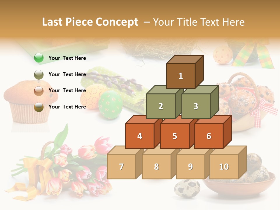 Cake Muffin Fresh PowerPoint Template