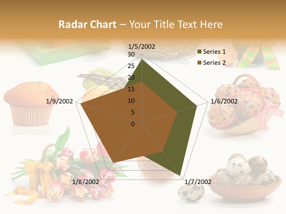 Cake Muffin Fresh PowerPoint Template