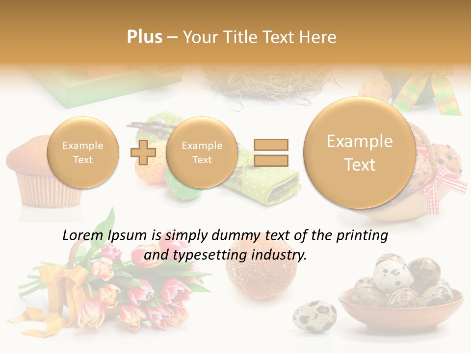 Cake Muffin Fresh PowerPoint Template