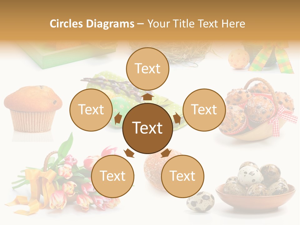 Cake Muffin Fresh PowerPoint Template