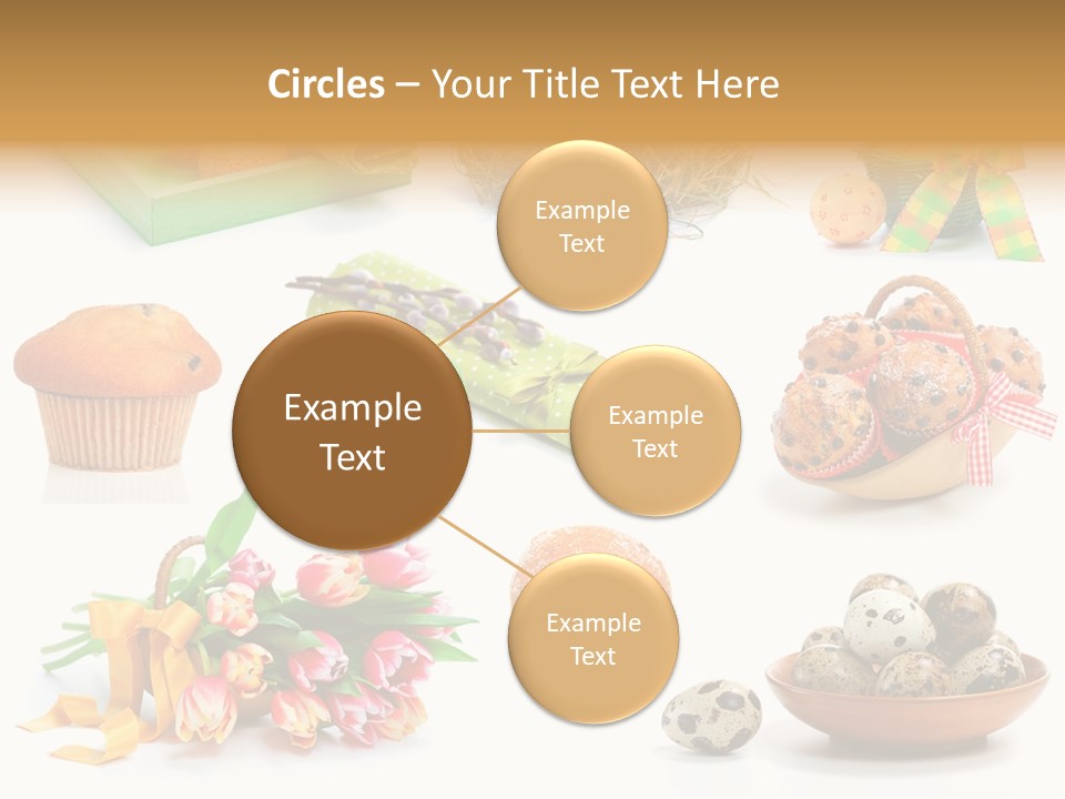 Cake Muffin Fresh PowerPoint Template