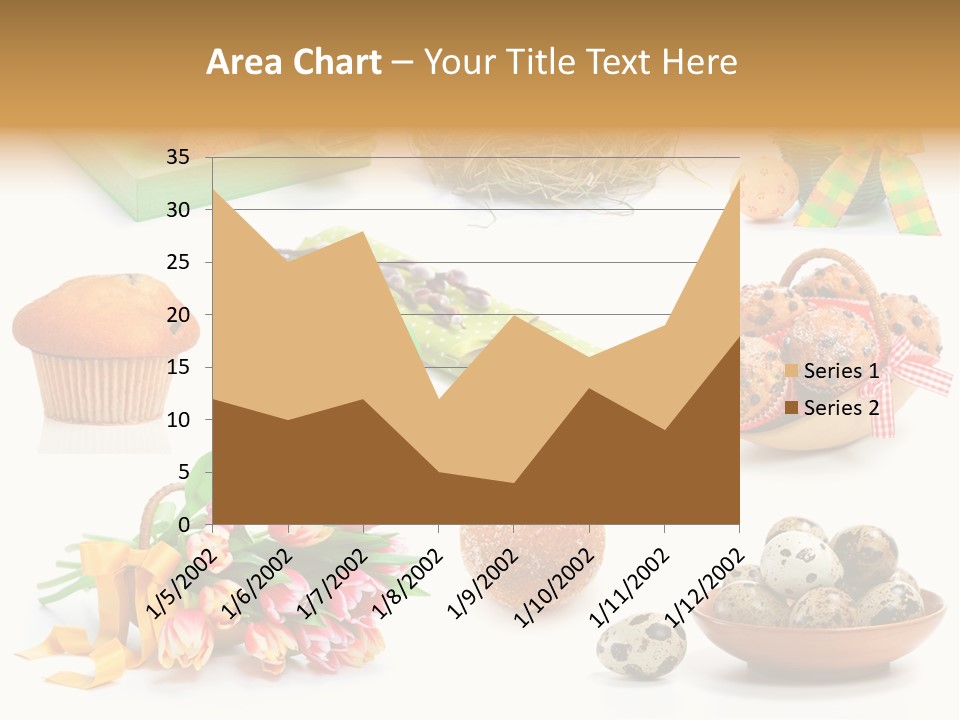 Cake Muffin Fresh PowerPoint Template