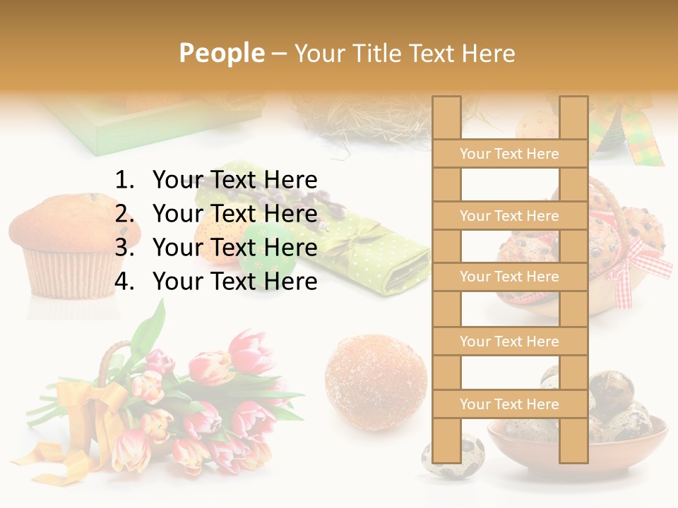 Cake Muffin Fresh PowerPoint Template