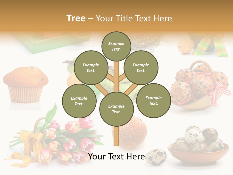 Cake Muffin Fresh PowerPoint Template