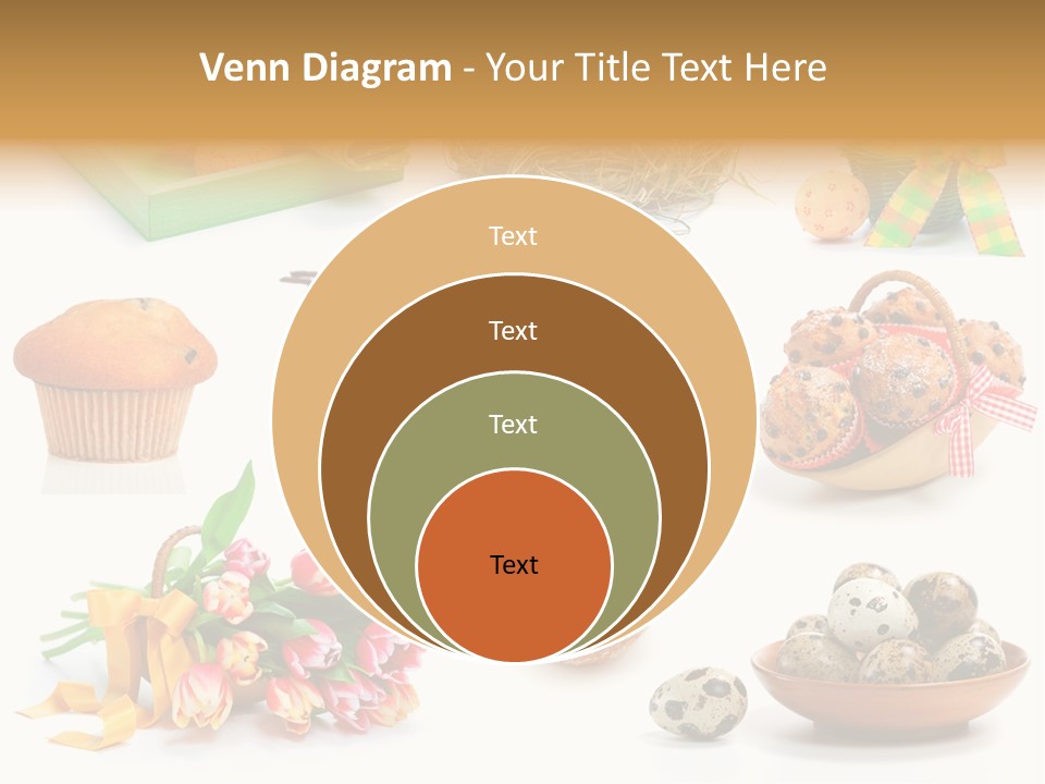 Cake Muffin Fresh PowerPoint Template
