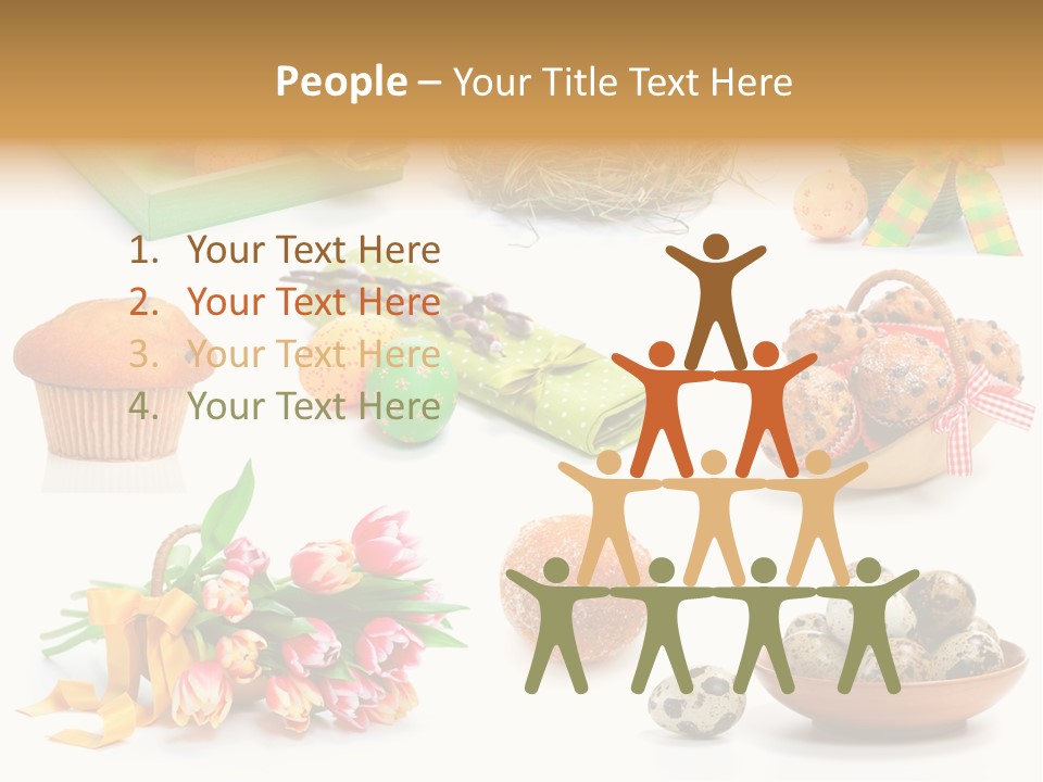 Cake Muffin Fresh PowerPoint Template