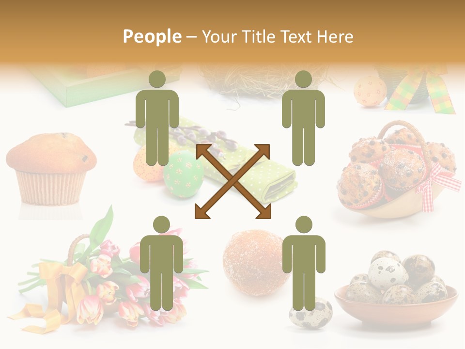 Cake Muffin Fresh PowerPoint Template