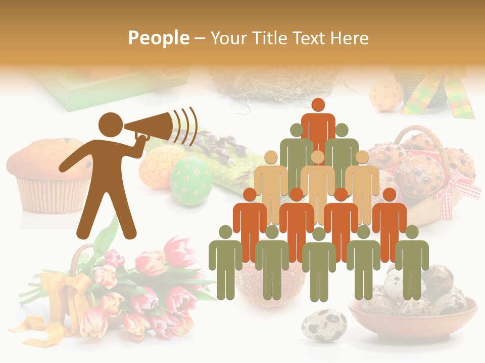 Cake Muffin Fresh PowerPoint Template