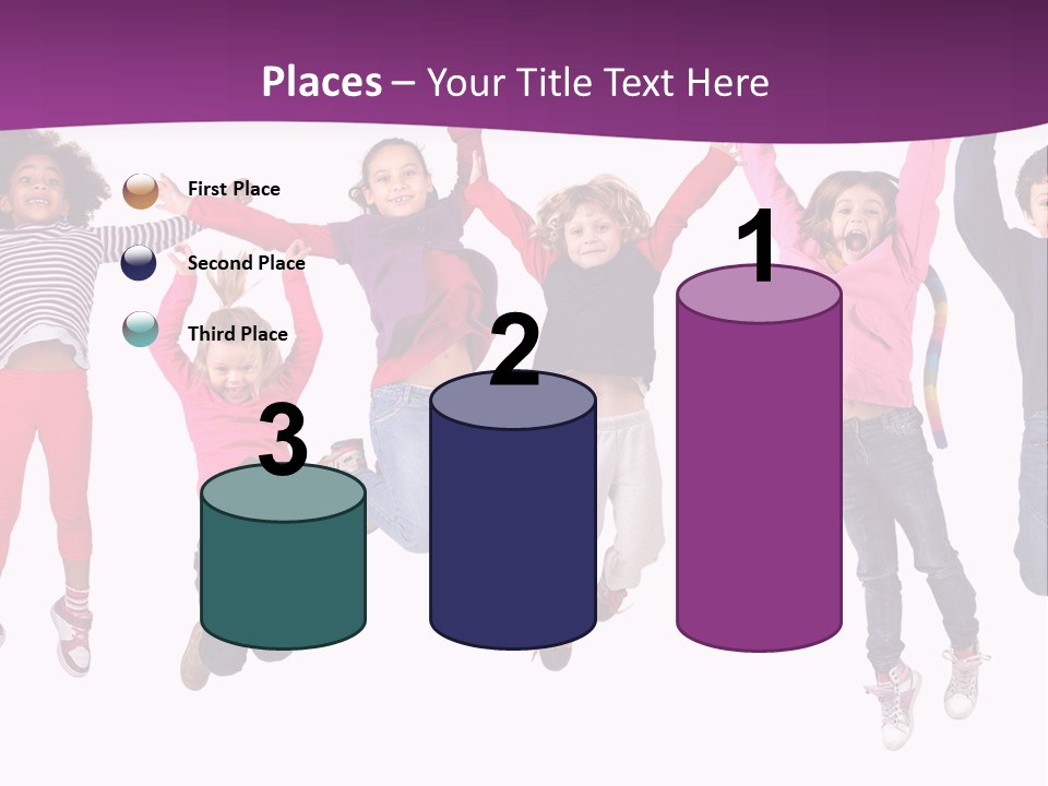 Joy Friends Childhood PowerPoint Template