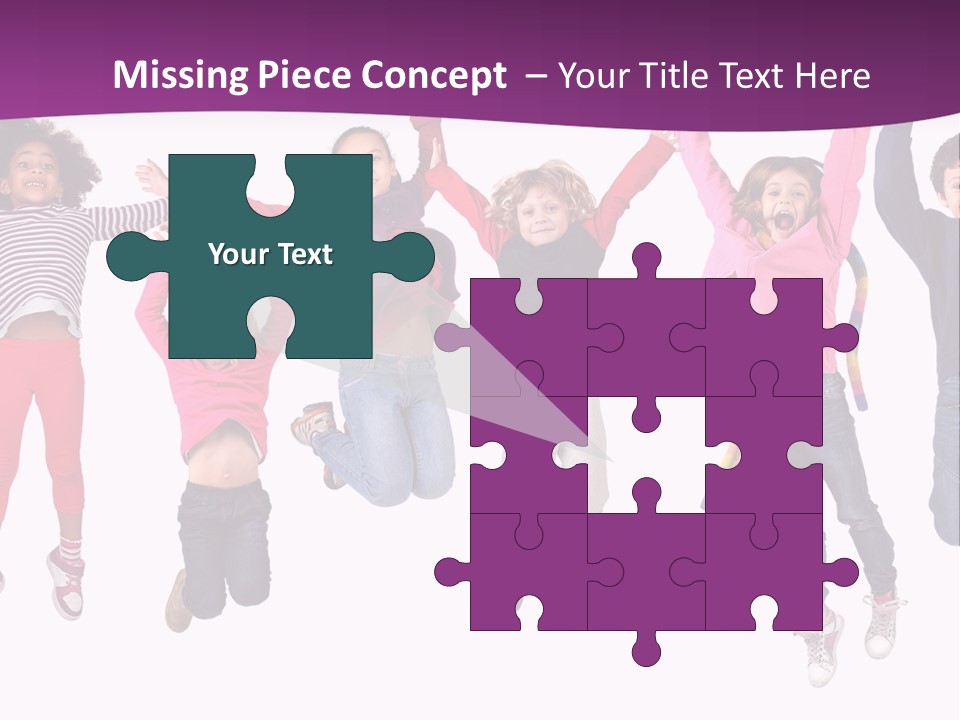 Joy Friends Childhood PowerPoint Template