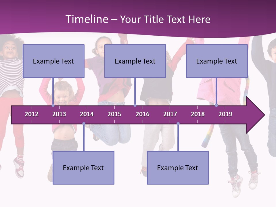 Joy Friends Childhood PowerPoint Template