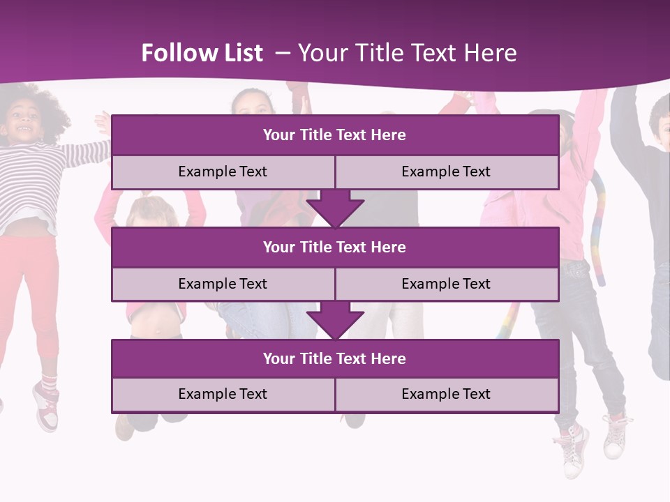 Joy Friends Childhood PowerPoint Template