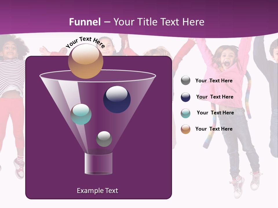 Joy Friends Childhood PowerPoint Template