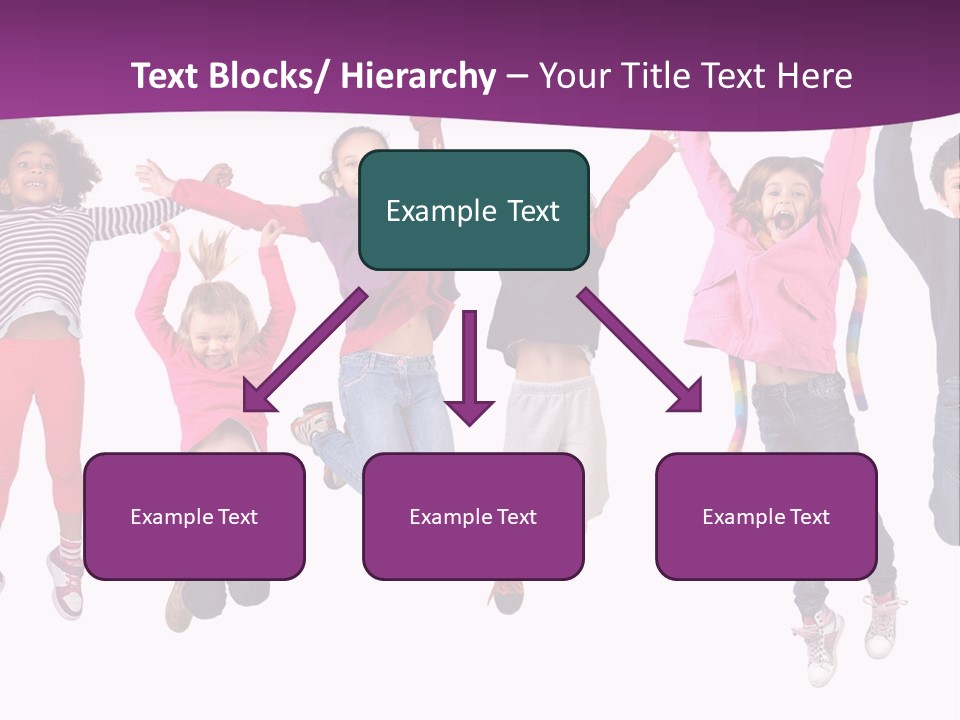 Joy Friends Childhood PowerPoint Template