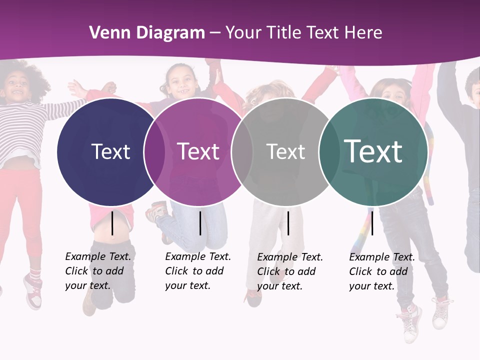 Joy Friends Childhood PowerPoint Template