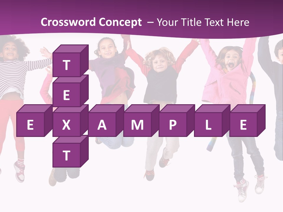 Joy Friends Childhood PowerPoint Template