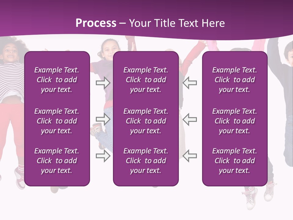 Joy Friends Childhood PowerPoint Template