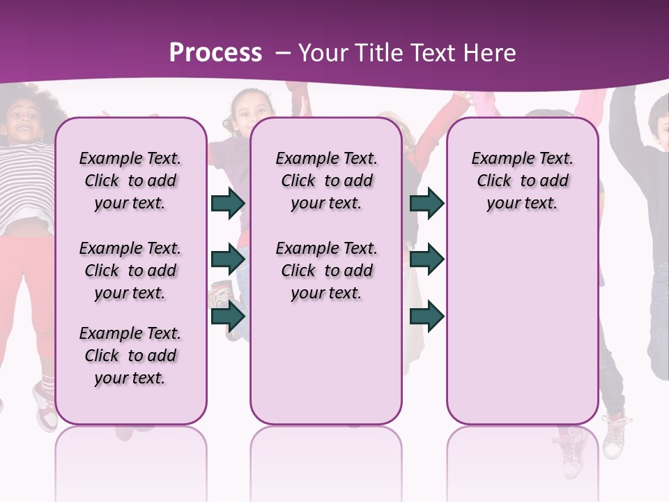 Joy Friends Childhood PowerPoint Template