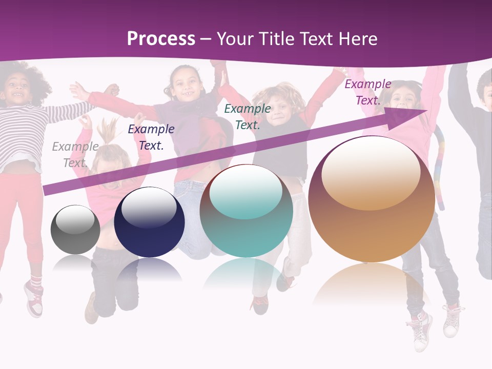 Joy Friends Childhood PowerPoint Template