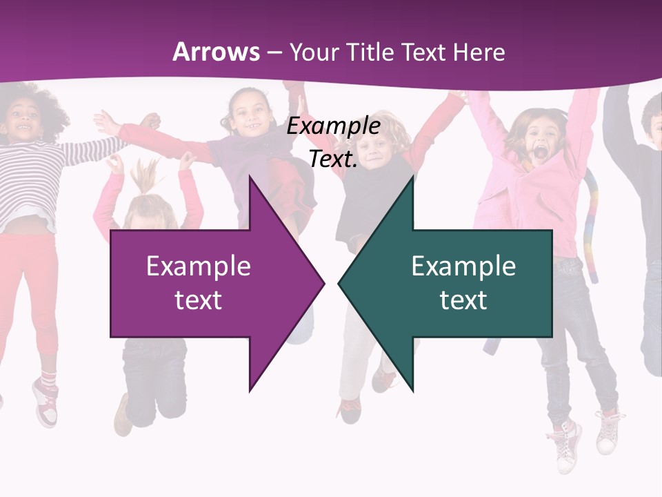 Joy Friends Childhood PowerPoint Template