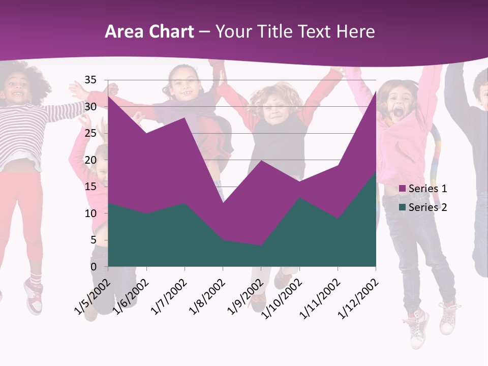 Joy Friends Childhood PowerPoint Template