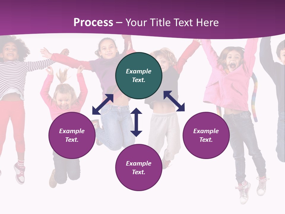 Joy Friends Childhood PowerPoint Template