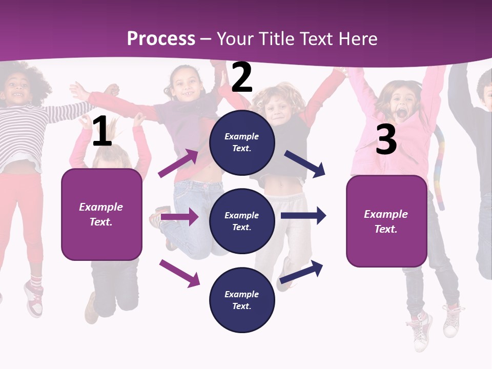 Joy Friends Childhood PowerPoint Template