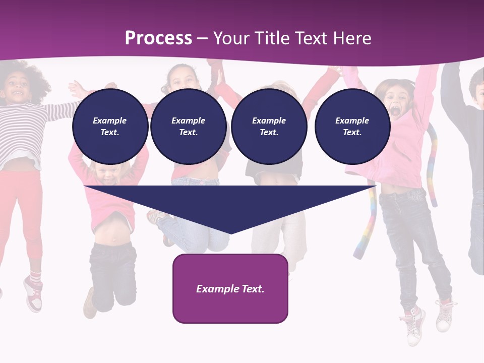 Joy Friends Childhood PowerPoint Template