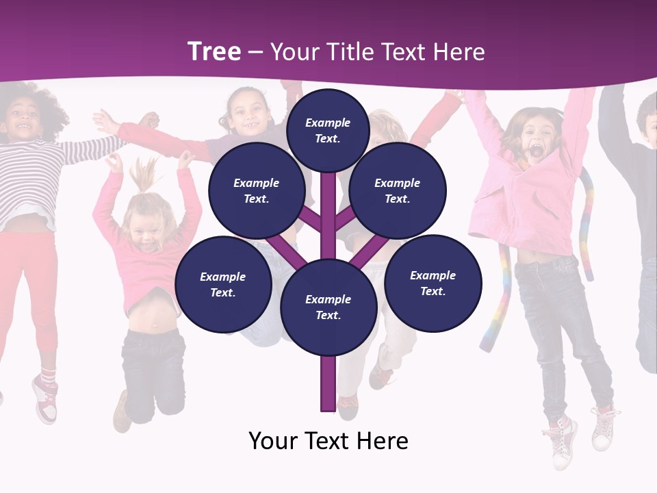 Joy Friends Childhood PowerPoint Template