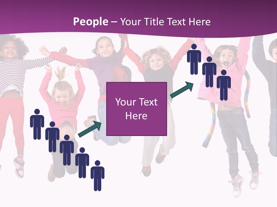 Joy Friends Childhood PowerPoint Template