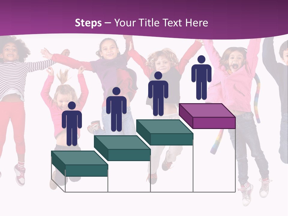 Joy Friends Childhood PowerPoint Template