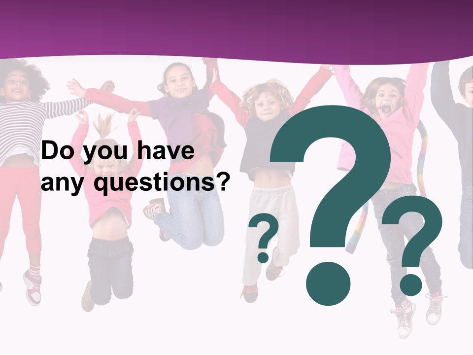 Joy Friends Childhood PowerPoint Template